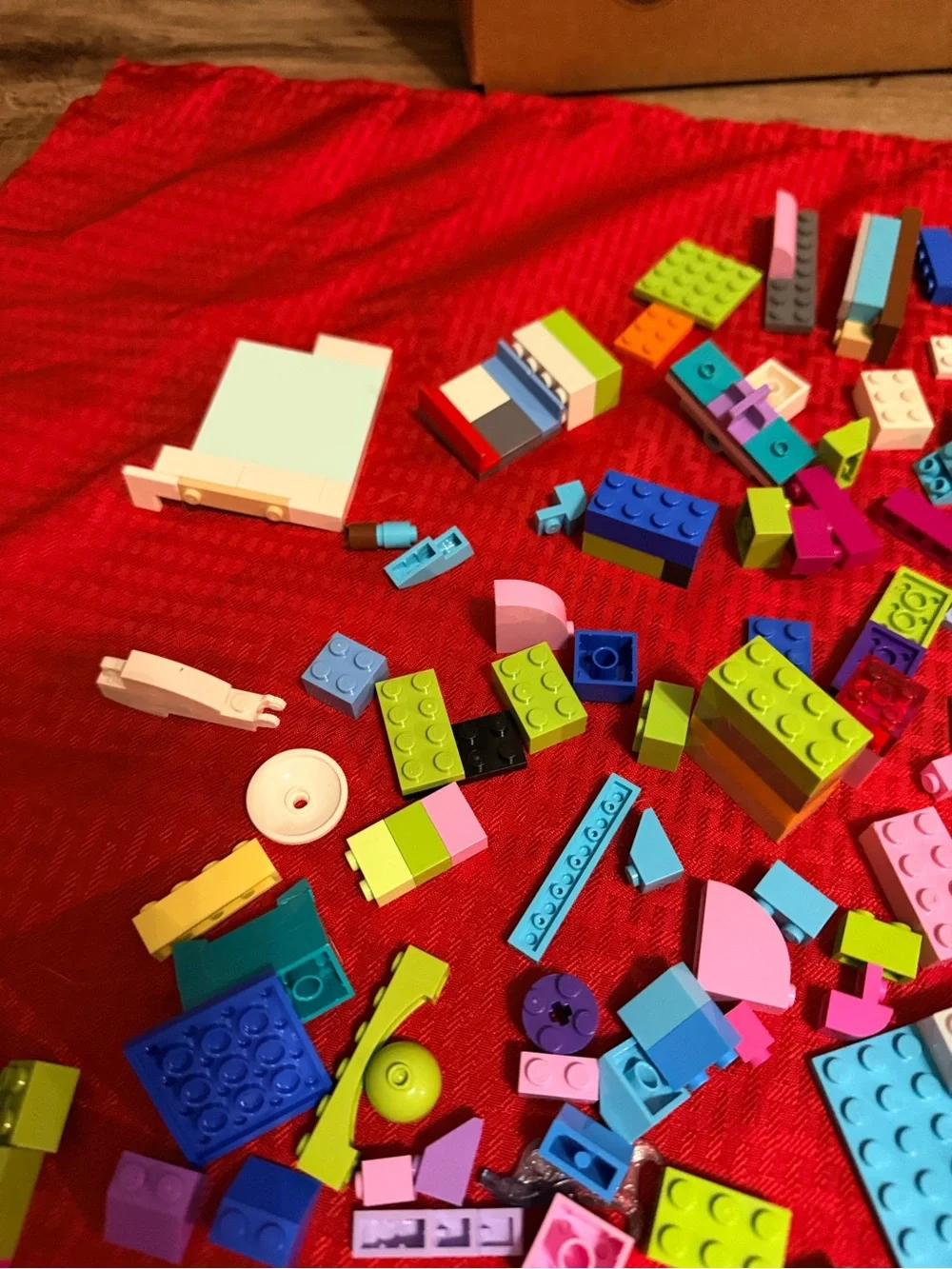 Lego lot with Azari Firedancer mini figure